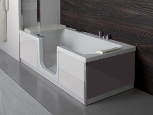 Гидромассажная ванна с дверью с хромотерапией