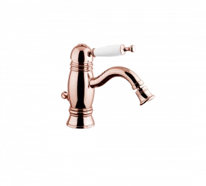 Gentry Home Смеситель для раковины, однорычажный, с автоматическим сливом 1 1/4 Thames Розовое золото GH100481