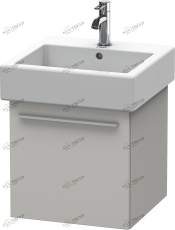 XL604300707 X-Large Тумбочка подвесная Бетонно-серый матовый декор Duravit