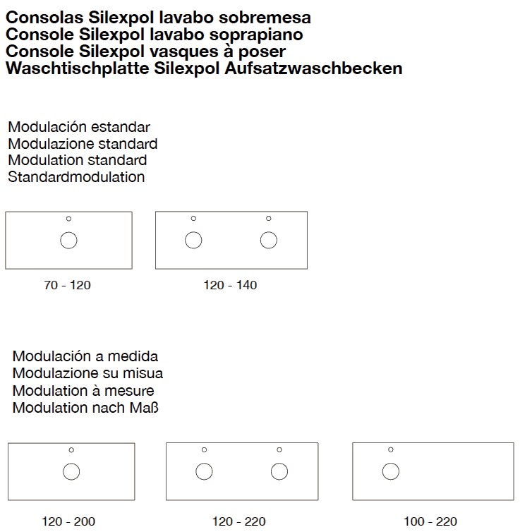 Накладная раковина на столешницу  овальная Fiora Silexpol sun-id-1455665 - Вид №4