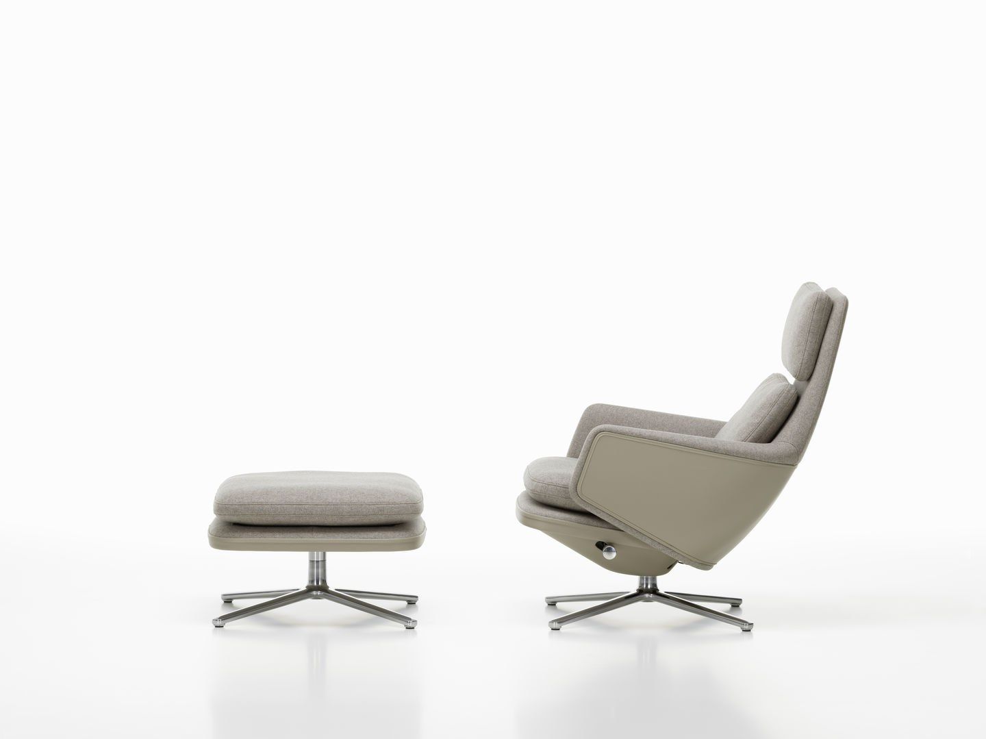 Тканевая мягкая спицевая подставка для ног VITRA Grand Relax ARCH-00011553 - Вид №5