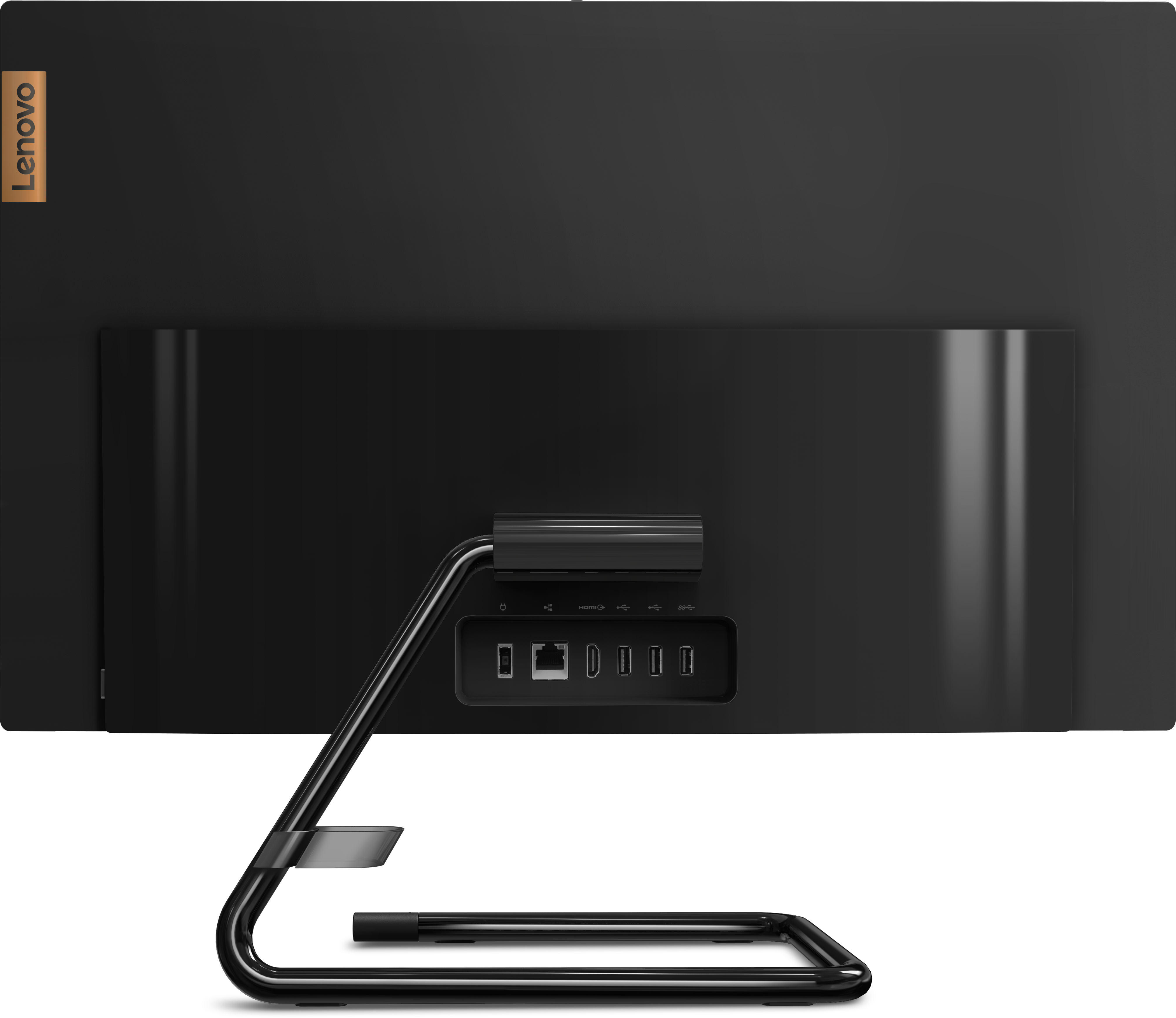 F0EW0011RK ideacentre aio 3 24are05 23.8"(1920x1080)/amd ryzen 3 4300u(2.7ghz)/8192mb/1000+128ssdgb/dvdrw/int:amd radeon/bt/wifi/war 1y/6kg/black/dos + keyboard, mouse usb Lenovo Santreyd  - Вид №10