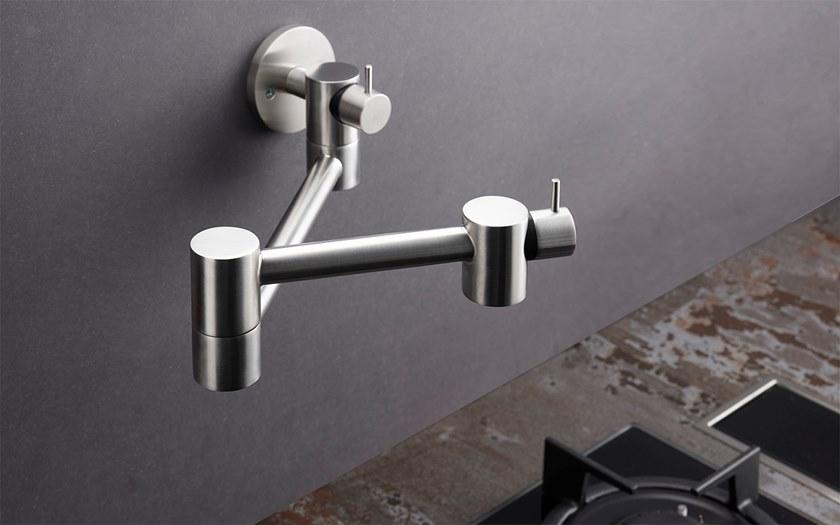 MINA Профессиональный настенный смеситель для кухни из нержавеющей стали Pot filler 9600 - Вид №1