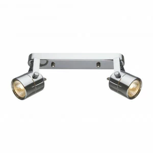 Спот потолочный цвета хром с 2 плафонами Arte Lamp Lente A1310PL-2CC ARTE LAMP 1310 00-3926553 Хром