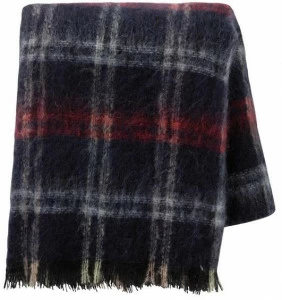 Alexandre Turpault Плед тартан из мохера