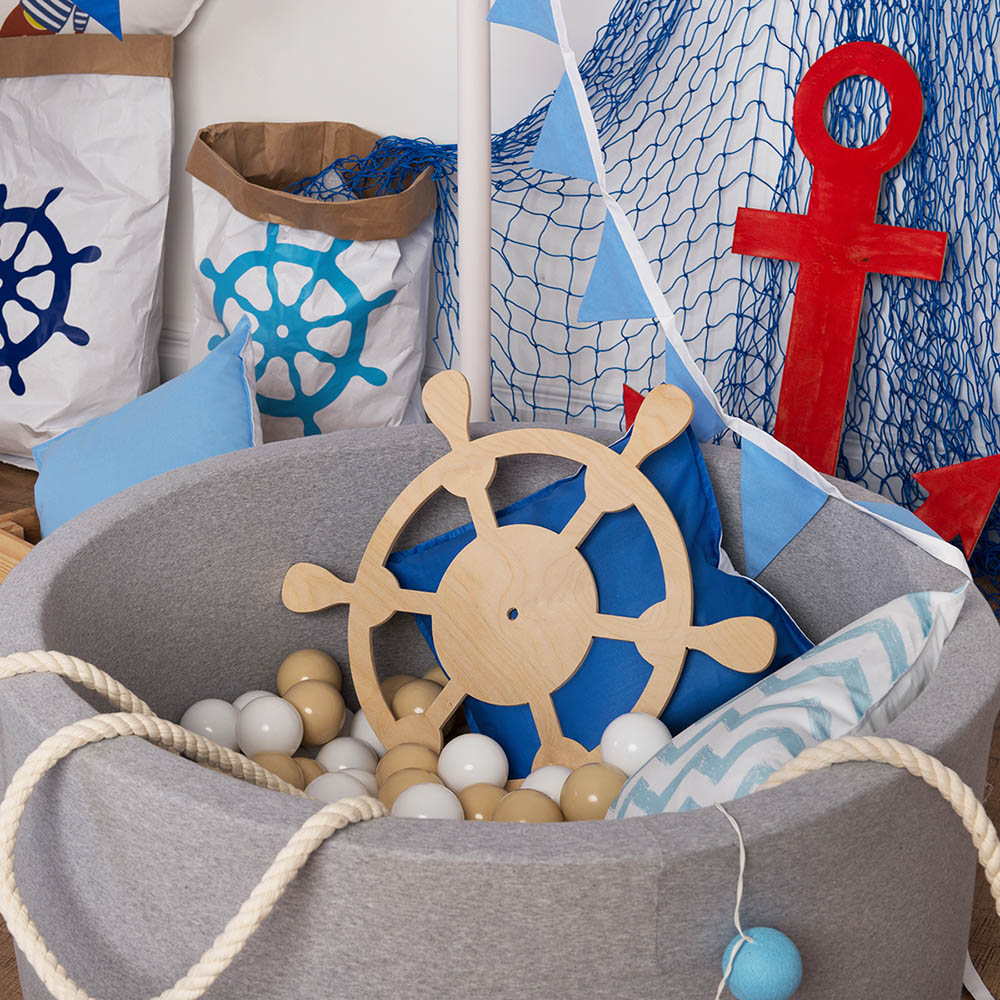 Сухой бассейн для детей бежевый VAMVIGVAM  281492 Бежевый Santreyd  - Вид №7