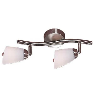 Спот настенный белый с 2 плафонами Citilux "Белла" CL501521 CITILUX БЕЛЛА ХРОМ 00-3926085 Белый