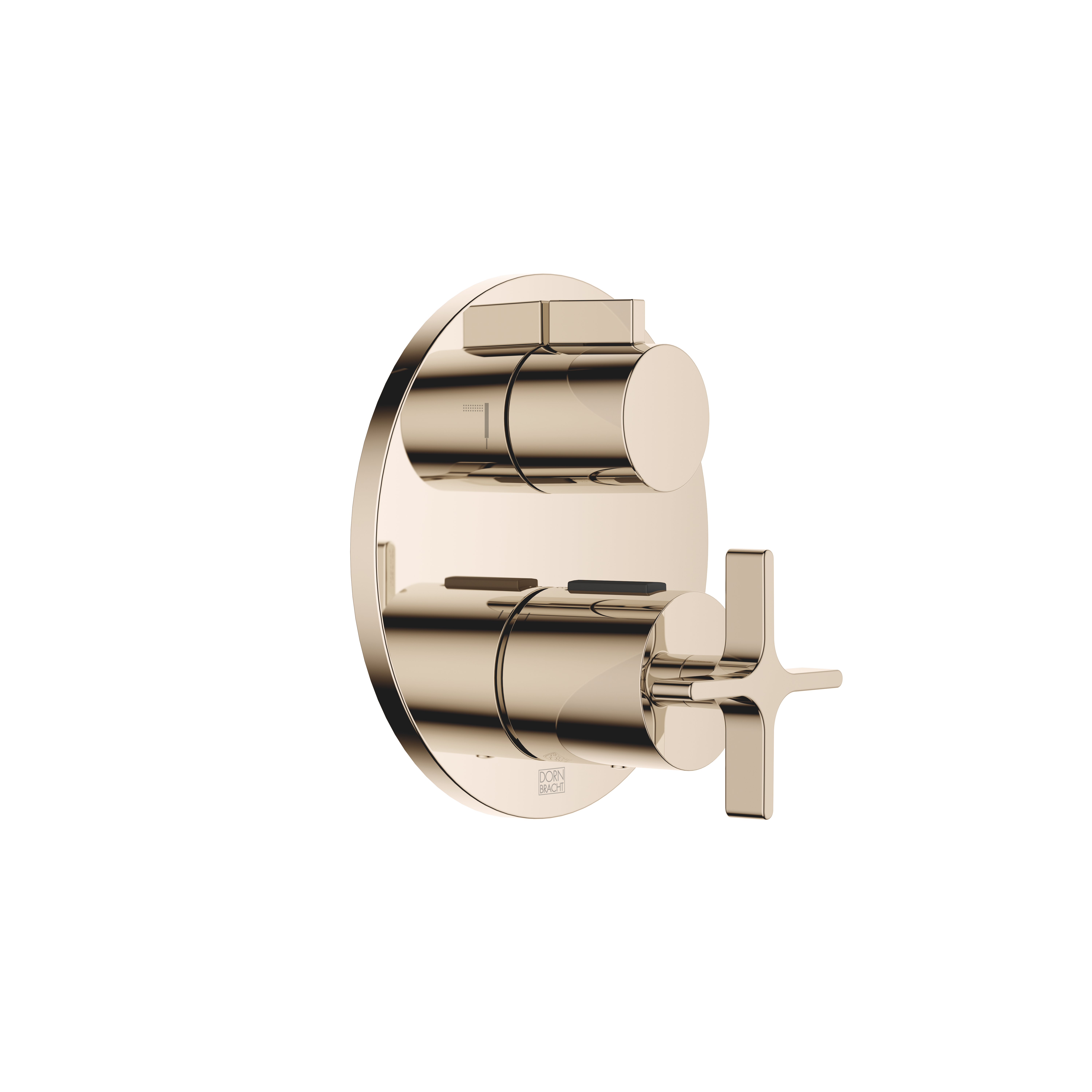 Скрытый термостат VAIA с двухфункциональным регулятором громкости - Шампанское (22-каратное золото) DornBracht 36426809-47