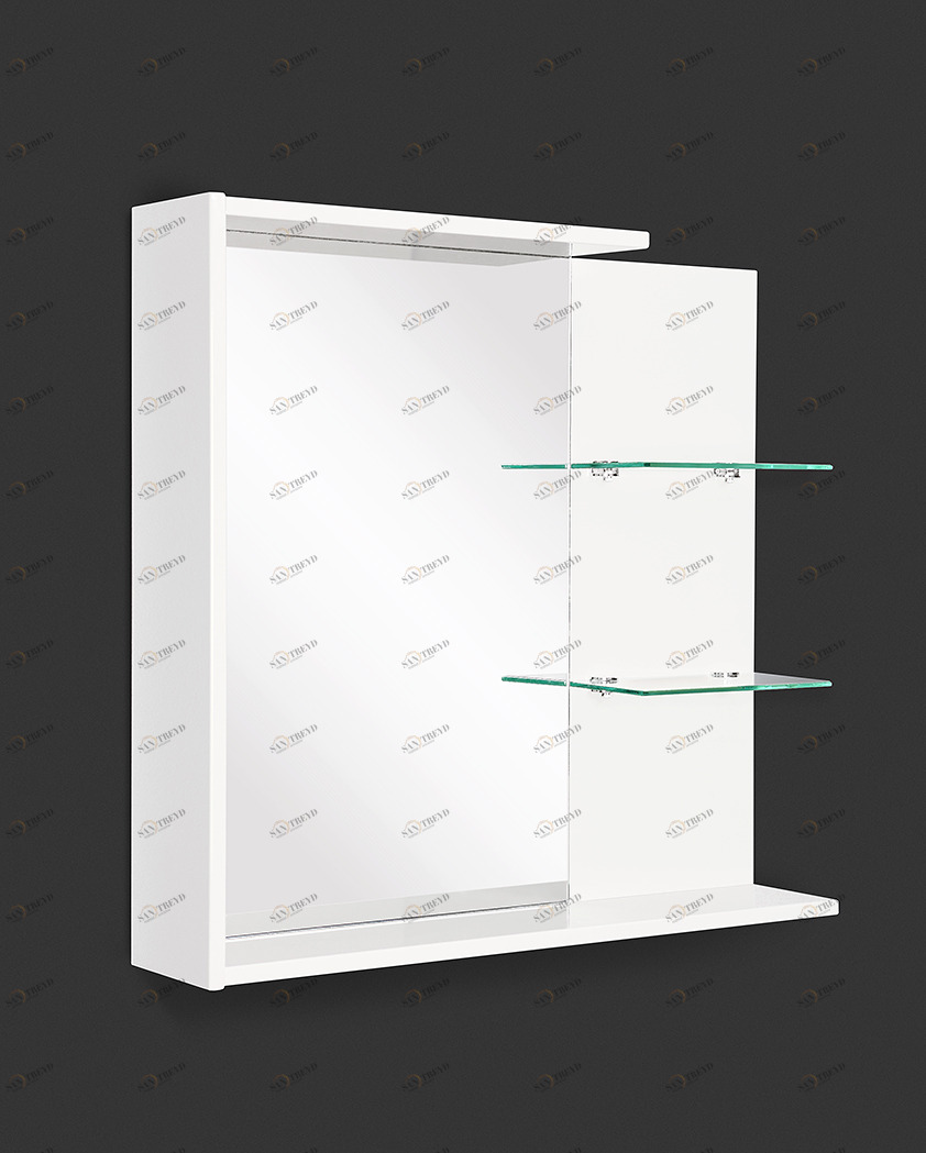 Зеркало Колор 75 полки Santreyd 2437