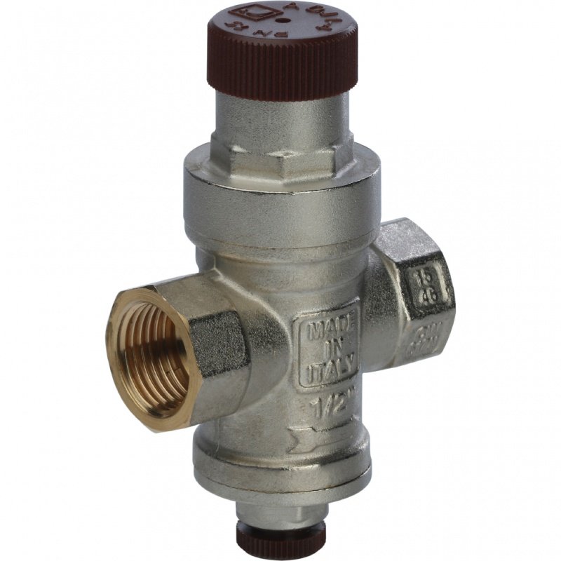 Редуктор давления STOUT 1/2" поршневой с отверстием под манометр SVS0010000015 - Вид №1