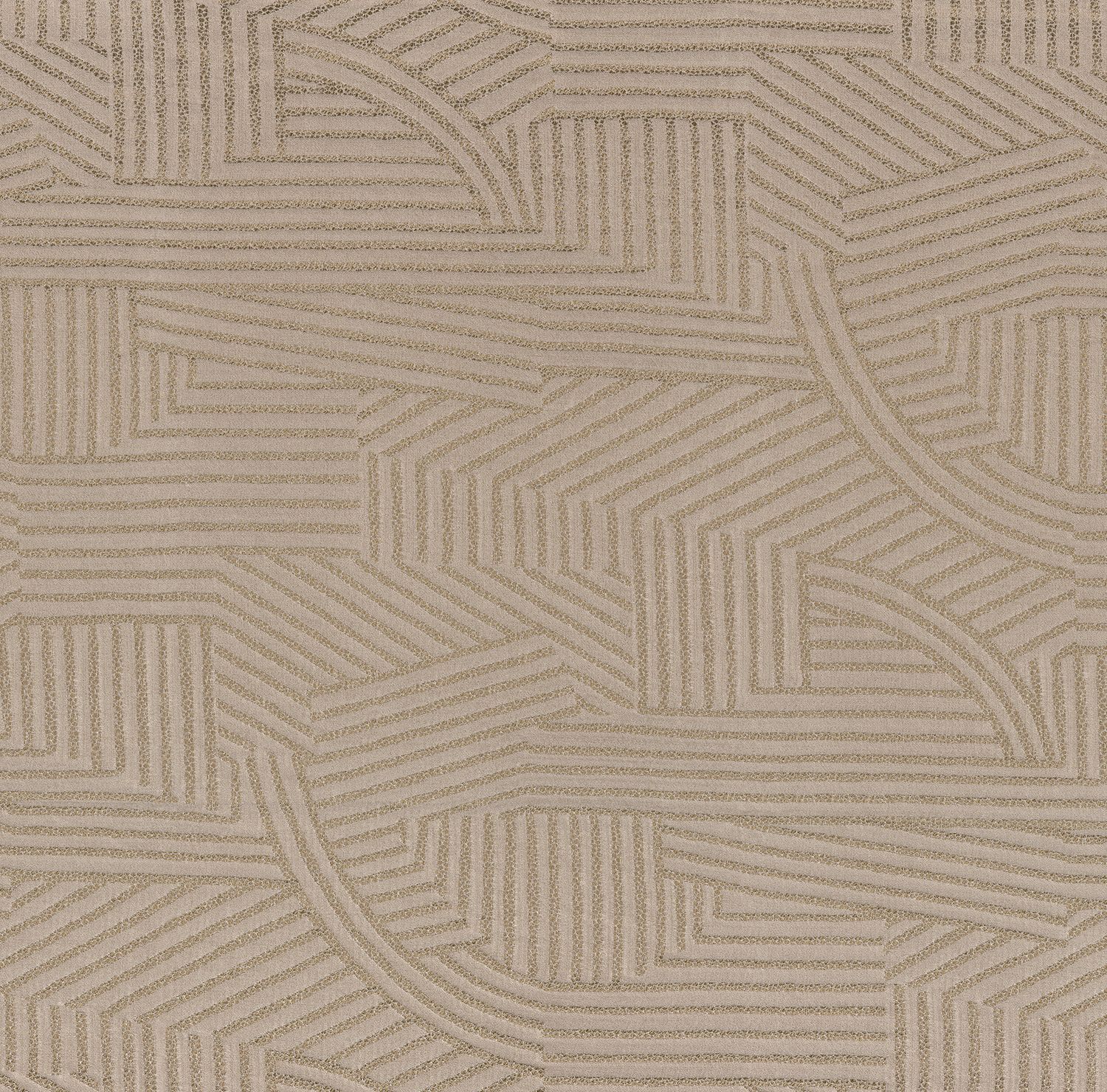 Льняная и полиамидная Жаккардовая однотонная ткань Casamance Luminescence ARCH-00114722 - Вид №6