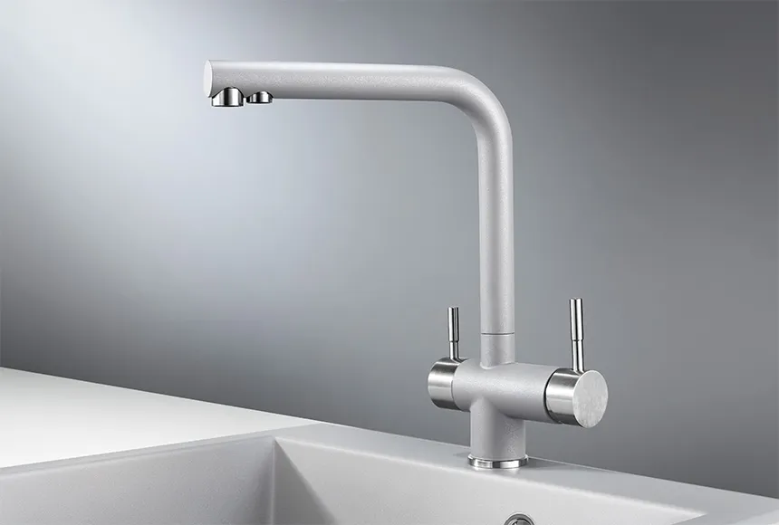 2305, АЛЮМИНИУМ, СМЕСИТЕЛЬ КУХОННЫЙ GRANULA 2305-ST83