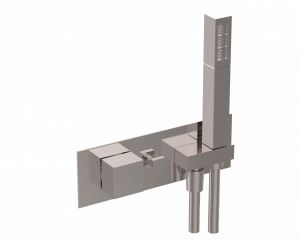 21721-CR CARIMALI Двухпозиционный однорычажный смеситель ilQuadro с прогрессивным управлением