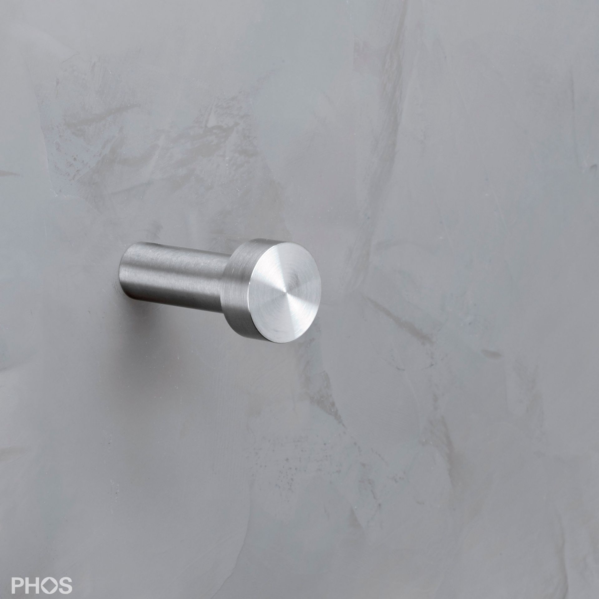 HA1-E Крючок настенный, ø12 мм, длина 4,2 см PHOS 