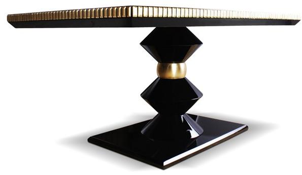 Malabar Прямоугольный деревянный обеденный стол sun-id-1372222 - Вид №1