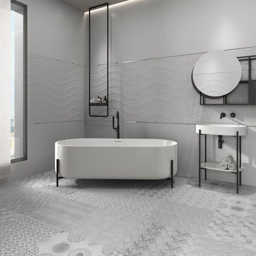 Aparici Керамическая настенная плитка под ткань для интерьера Tex sun-id-1387008 - Вид №2