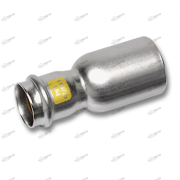 6172432822 SANHA 17243 пр.-фит. газ, нерж.сталь, ниппель ВПр-НПр 28ax22 мм 