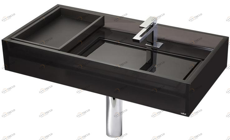 Подвесная раковина настенная овальная Vallvé Cosmos белая sun-id-1490026