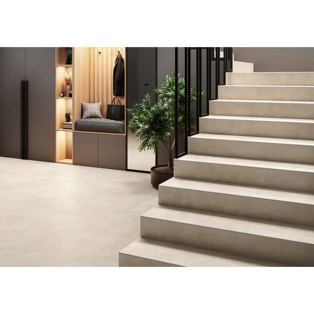Глазурованный керамогранит Alma Ceramica Urban Home 60x60 см 1.8 м² матовый цвет бежевый STLM-2087321