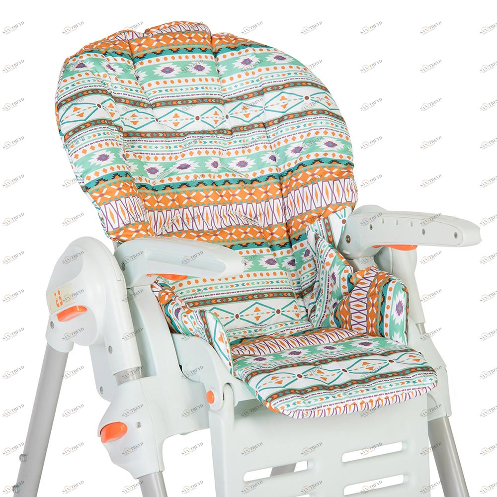 Съемный чехол для стульчика для кормления Aztec VAMVIGVAM AZTEC 281514 Зеленый;оранжевый Santreyd