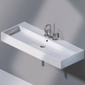 L279T1R3V4.420G Подвесная раковина настенная прямоугольная A. e T. Italia Tank белая