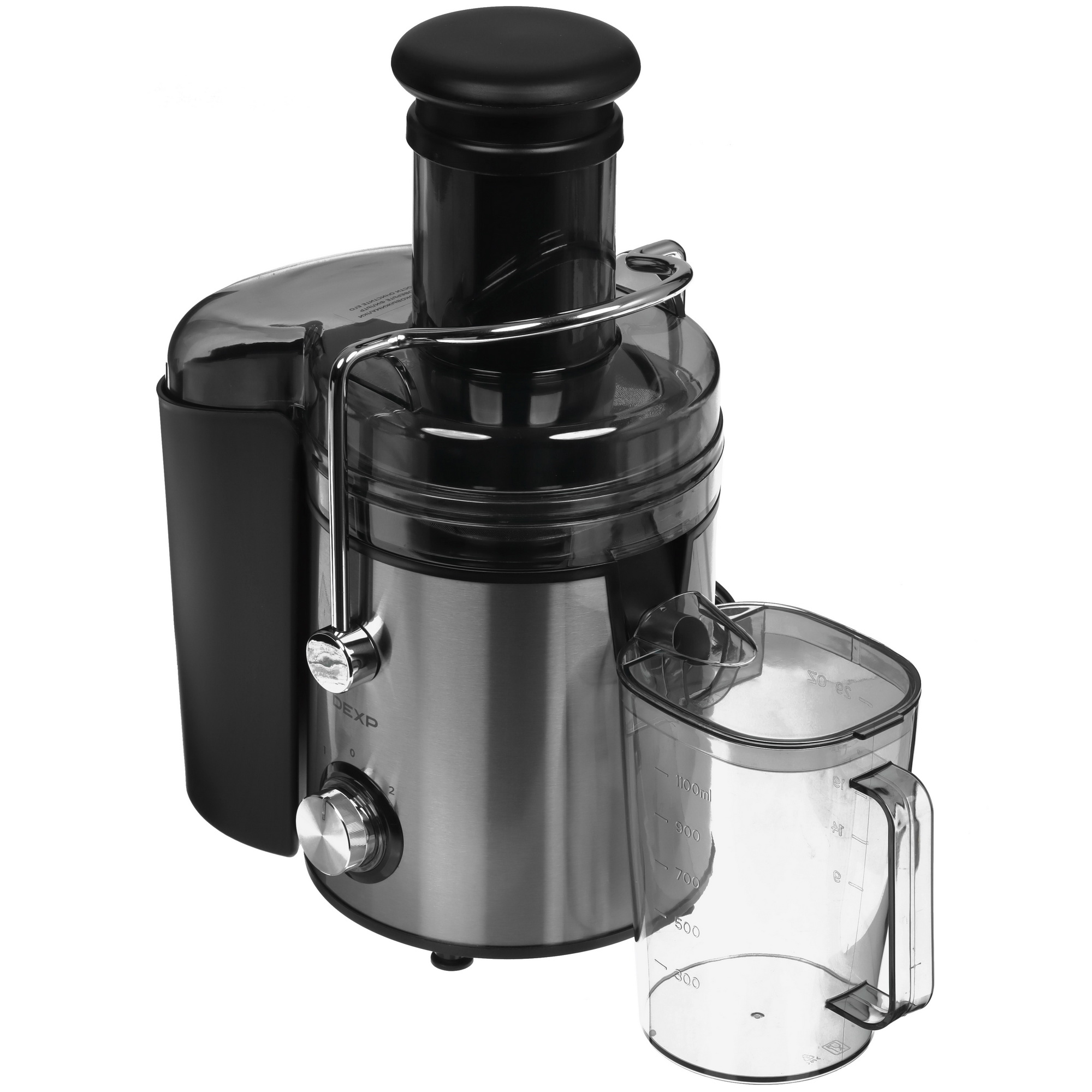 9157617 Соковыжималка электрическая DEXP DJR-1100M серебристый STDN-0112570