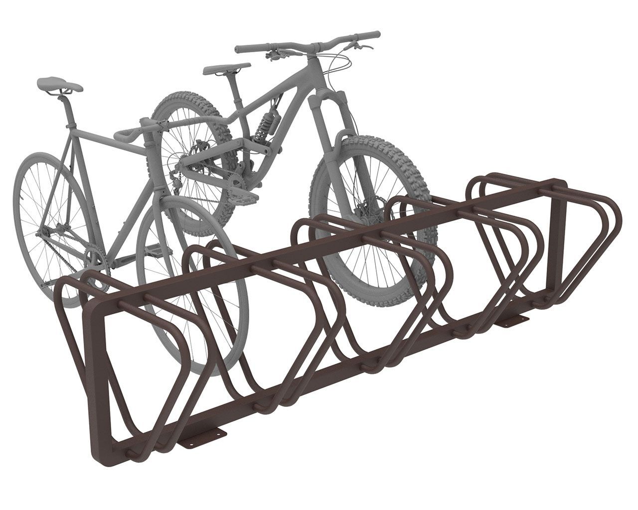 Стойка для велосипедов из оцинкованной стали Lazzari DUO ARCH-00117736 - Вид №9