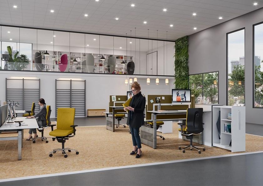 König Neurath Офисный стул 5 спиц с подлокотниками Lamiga sun-id-1490856 - Вид №2