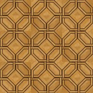 Художественный паркет Da Vinci Щитовой 26-220 Дуб (Гладкая) 500х500 мм.