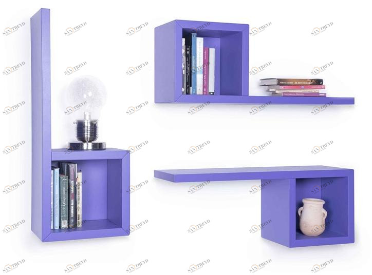 ARKOF LABODESIGN Открытый подвесной книжный шкаф из МДФ sun-id-1458924