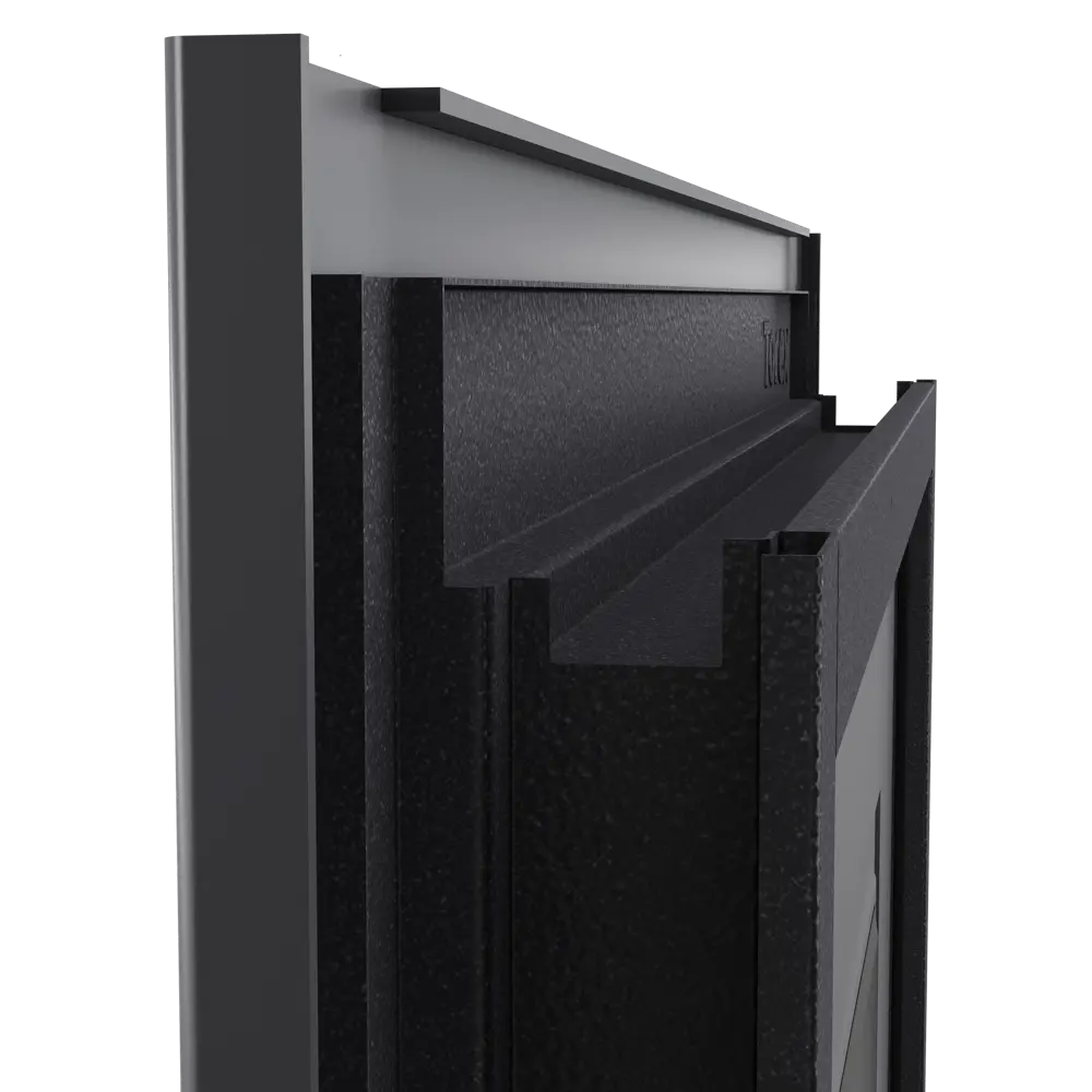 Дверь входная металлическая Гибсон 86x205 см правая скай оскуро с зеркалом TOREX STLM-2006612 - Вид №11