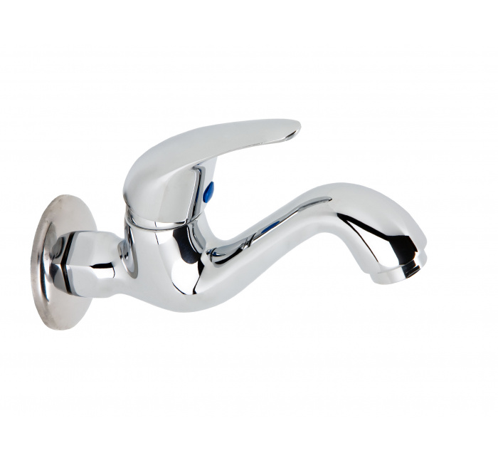 GENEBRE 1006 04 Смеситель для умывальника с односторонней стенкой 25 картридж  - Вид №1