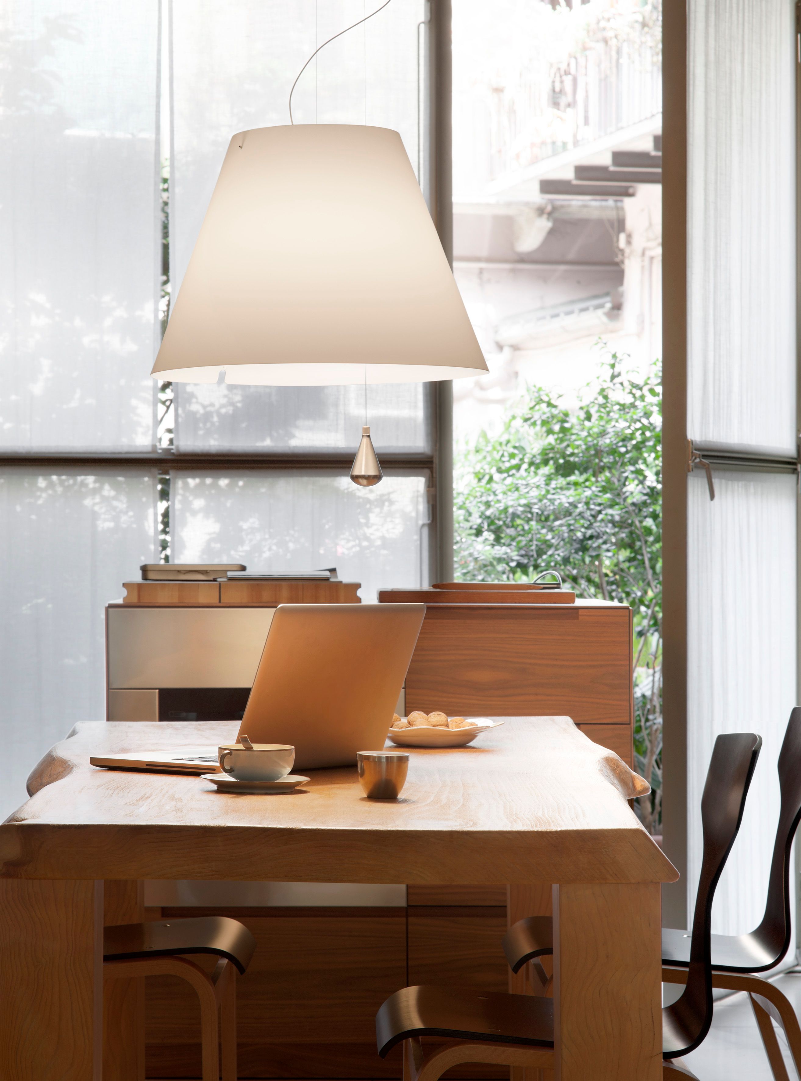 Поликарбонат регулируемый светодиодный подвесной светильник LUCEPLAN Lady Costanza ARCH-00031891 - Вид №1