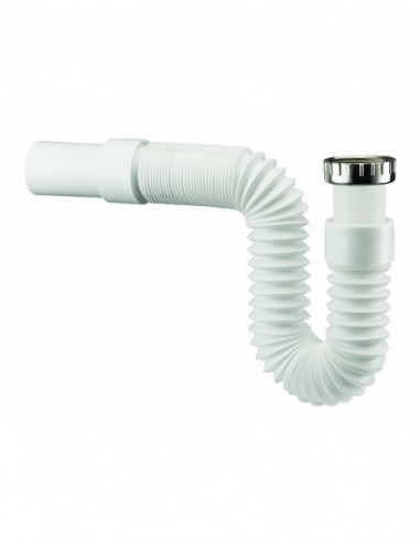 813000 001 03  Модулофлекс гибкий гибкий соединитель для раковины, Д. 40 мм, набор 34 шт. Valentin Белый  - Вид №1