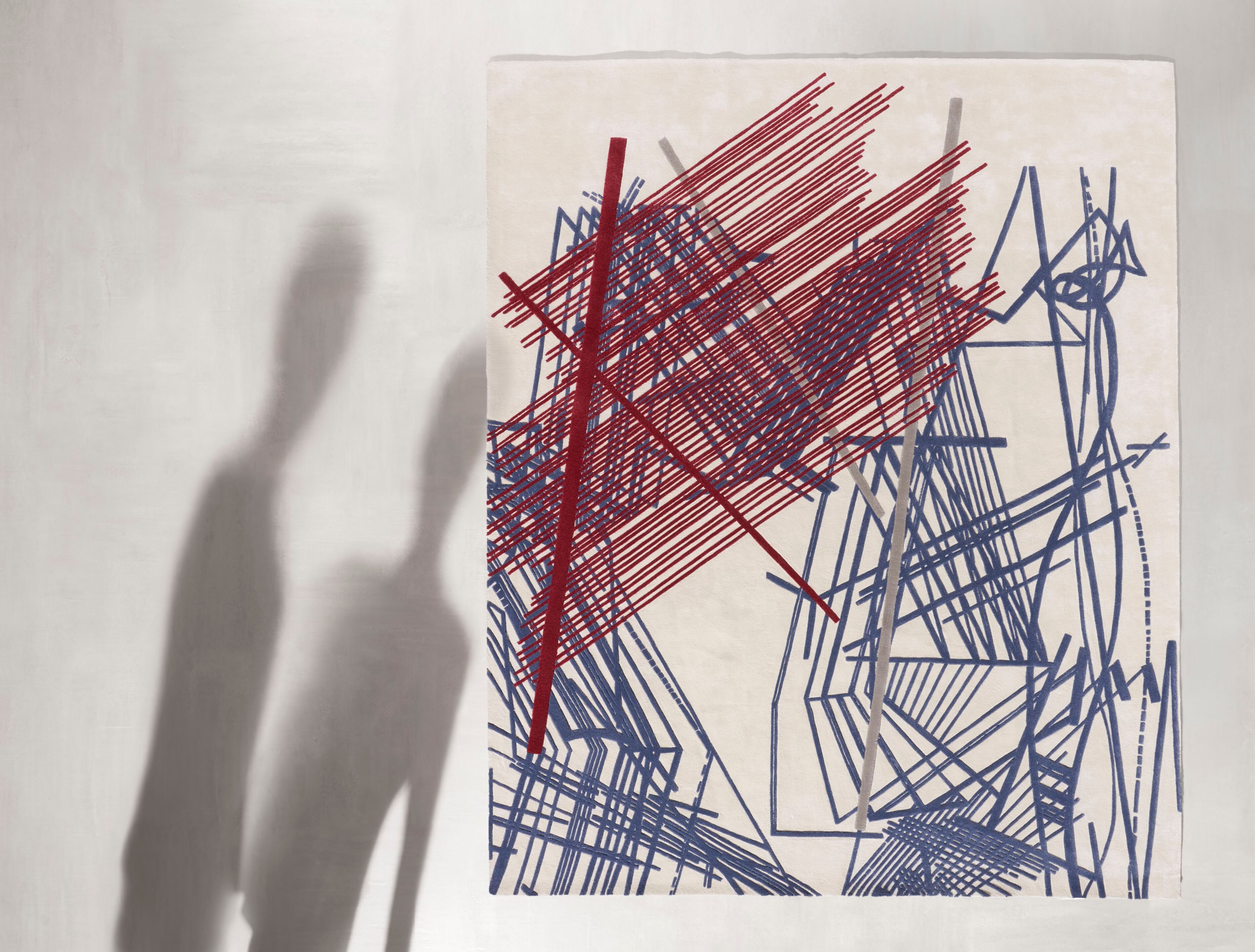 Ковер ручной работы из ткани Loloey Даниэль Либескинд ARCH-00049994 - Вид №1