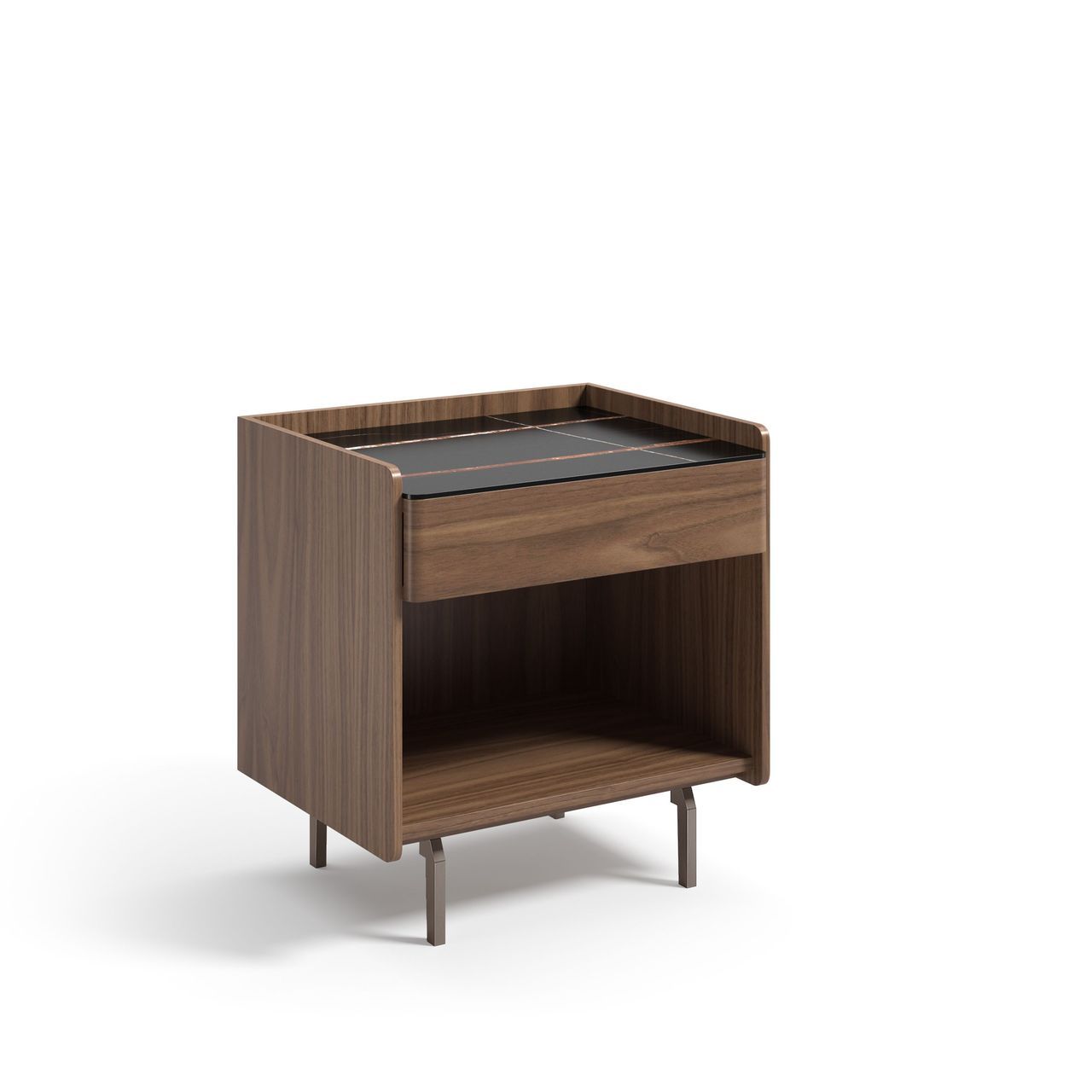 Деревянная прямоугольная тумбочка с ящиками Hurtado Evolution ARCH-00066044 - Вид №7