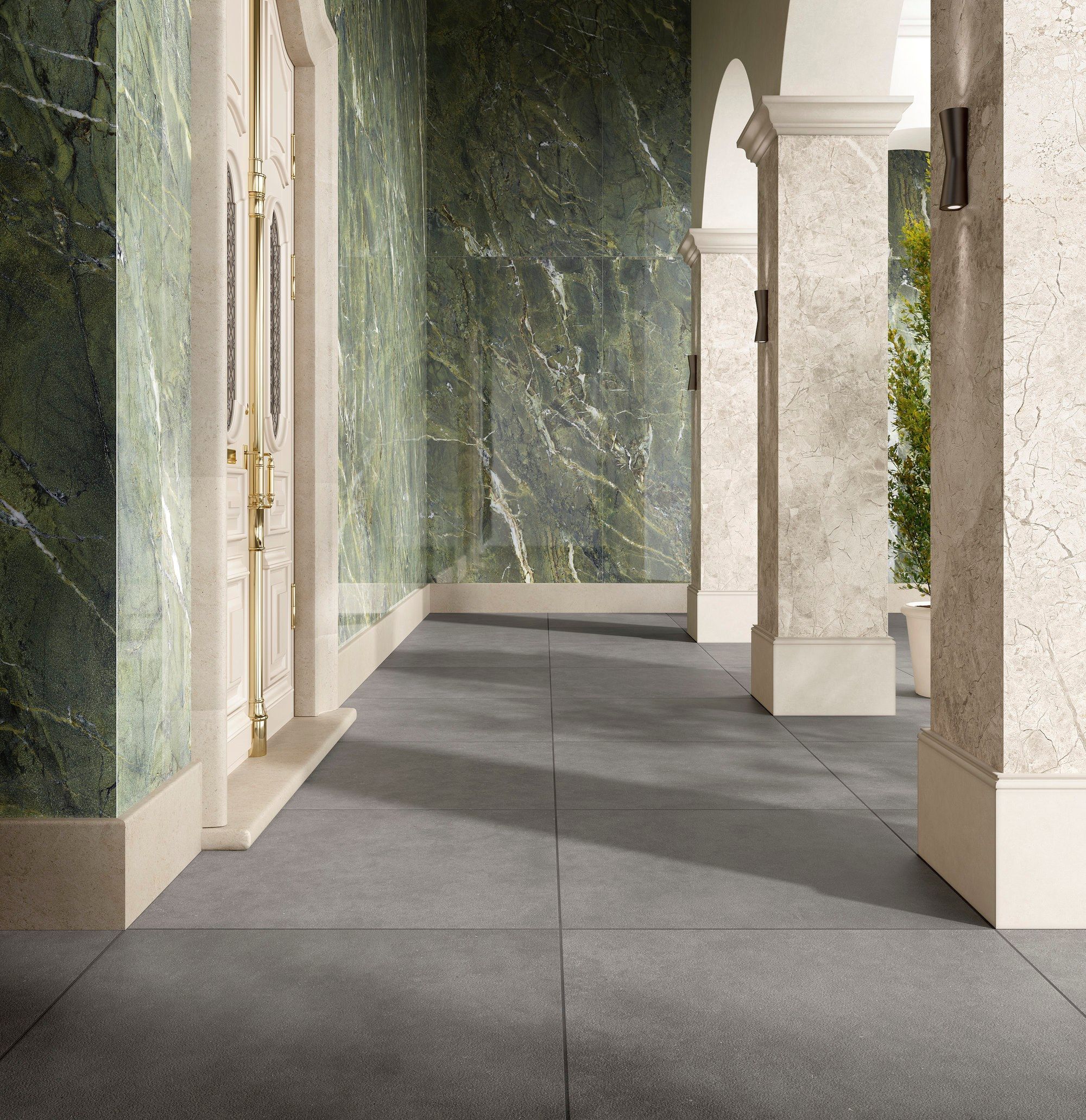 Пол / облицовка керамогранита с эффектом камня Fiandre фьорд ARCH-00109720 - Вид №3