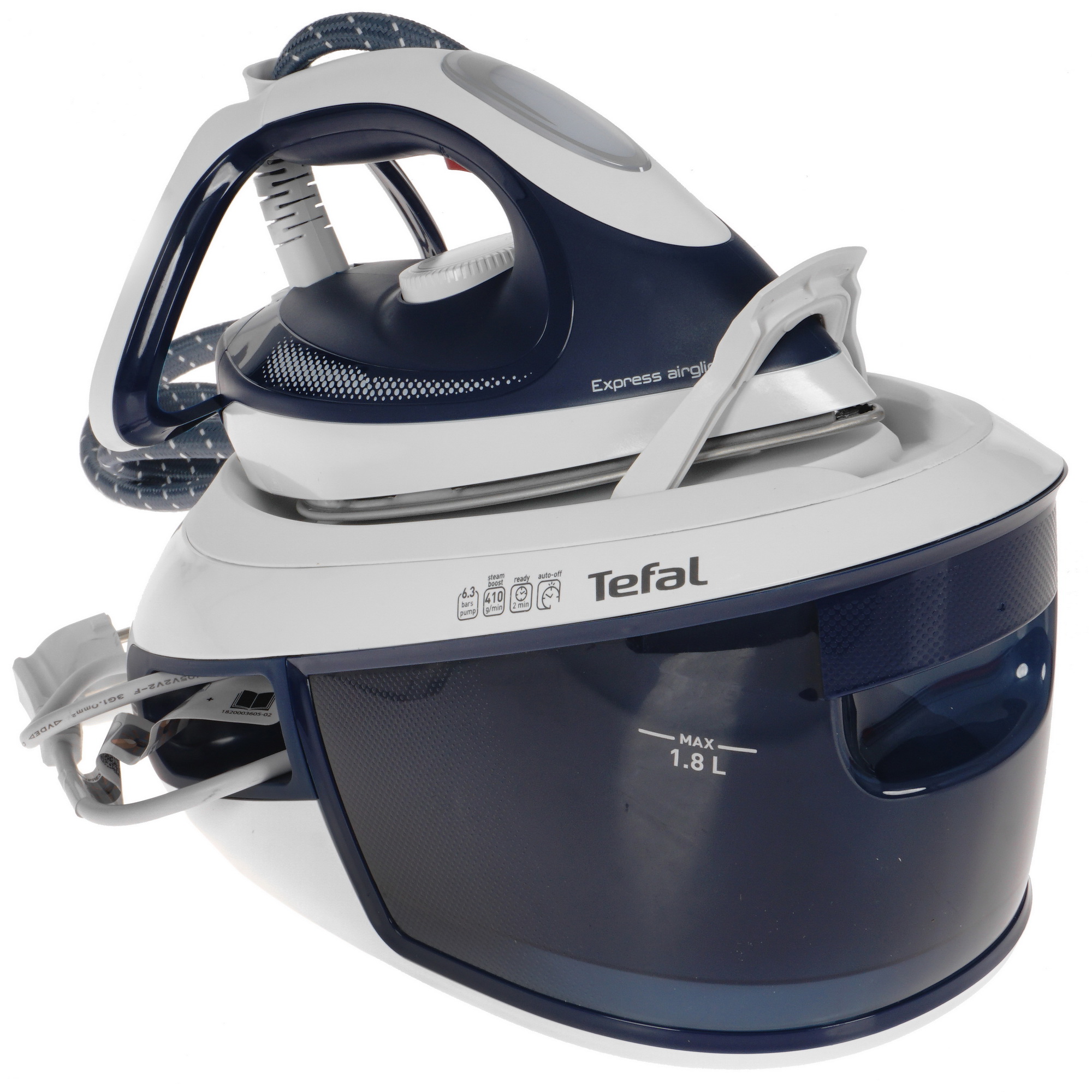 5366036 Парогенератор Tefal Express Airglide SV8001E1 синий STDN-0125019 - Вид №2