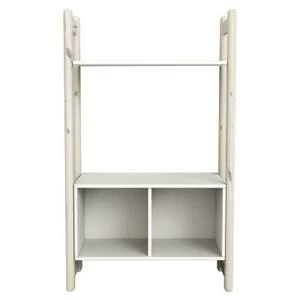 Гарнитур Midi A, 1 полка и 1 книжный шкаф, белый, искусственно состаренный