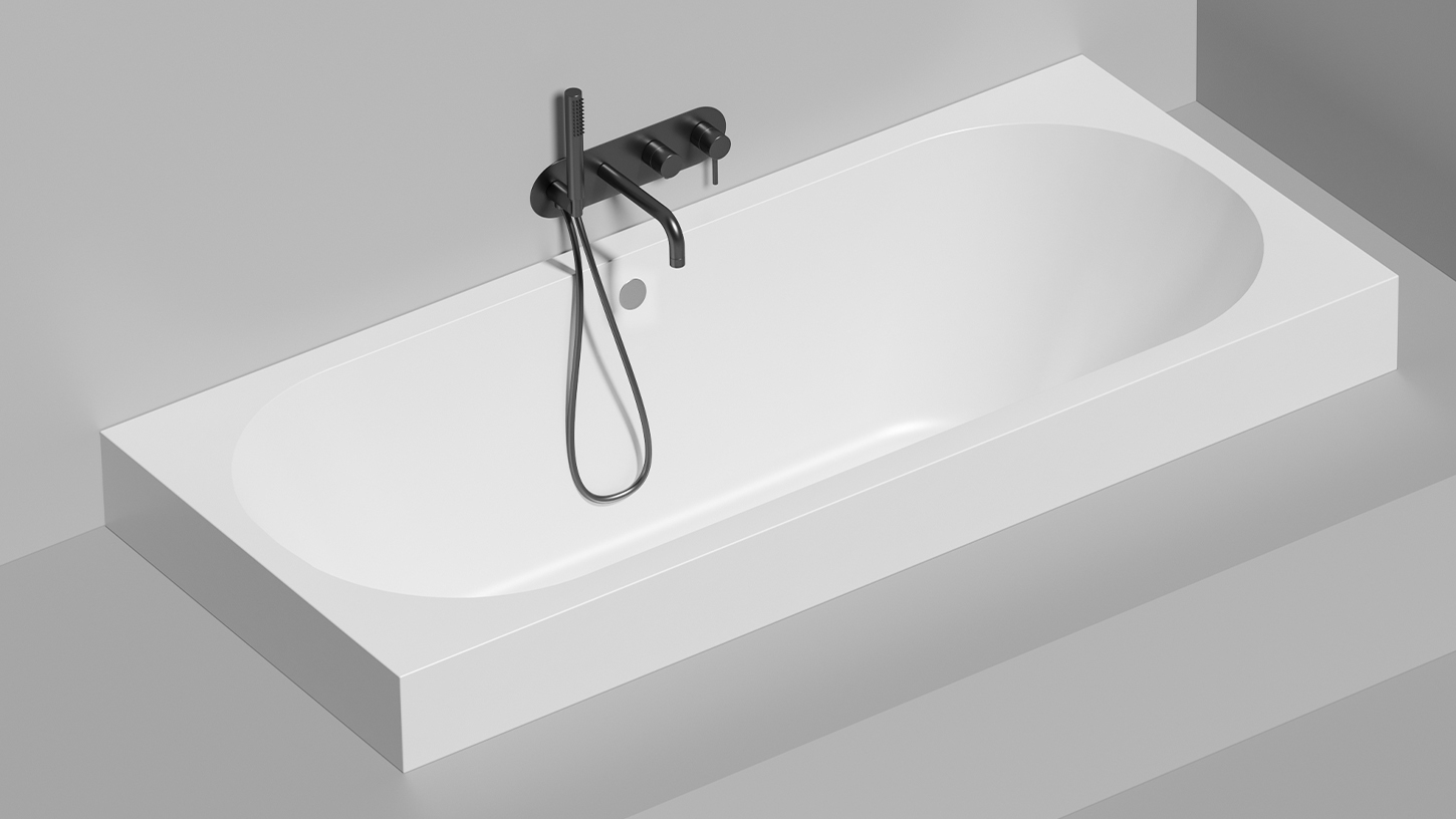 Встраиваемая ORNELLA AXIS 180x80 встраиваемая SALINI 103411G