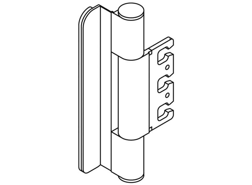 B8107B.160 трехрулонная лента HEWI Türzubehör  - Вид №7