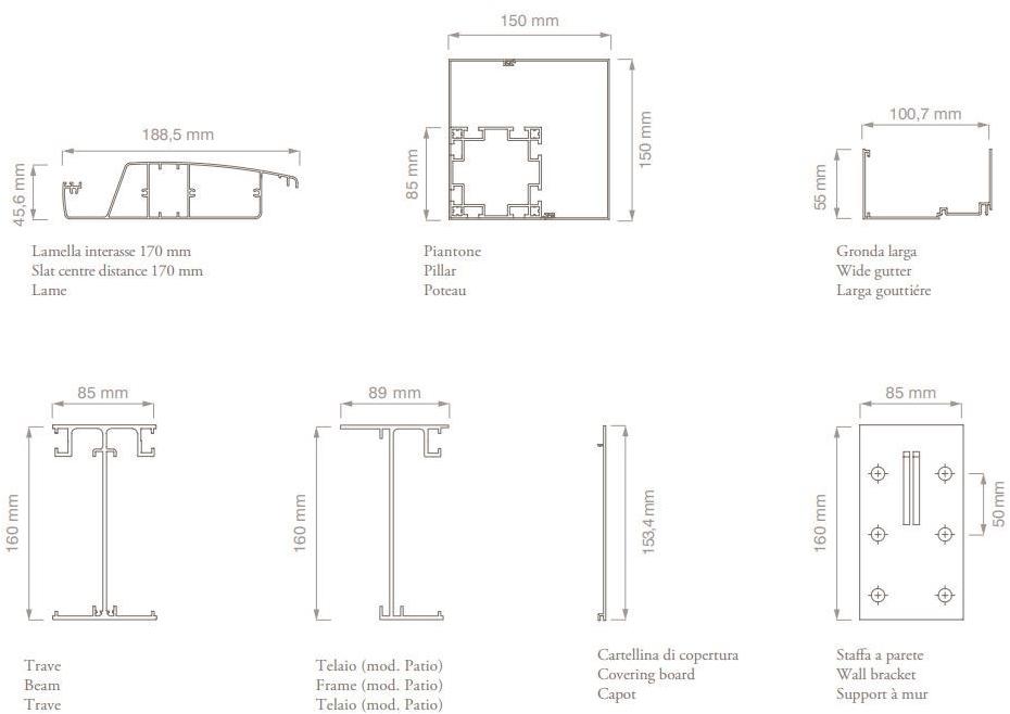 MV Living Патио с регулируемыми жалюзи Bioclimatiche sun-id-1453587 - Вид №3