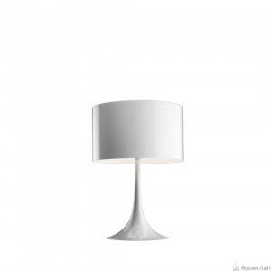 Flos SPUN LIGHT T2 F6611009 white SPUN LIGHT лампа настольная