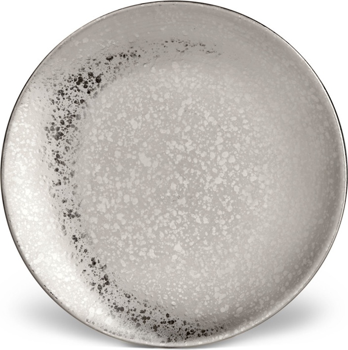 10583633 L’Objet Тарелка десертная 20см "Алхимия платиновая" Фарфор 