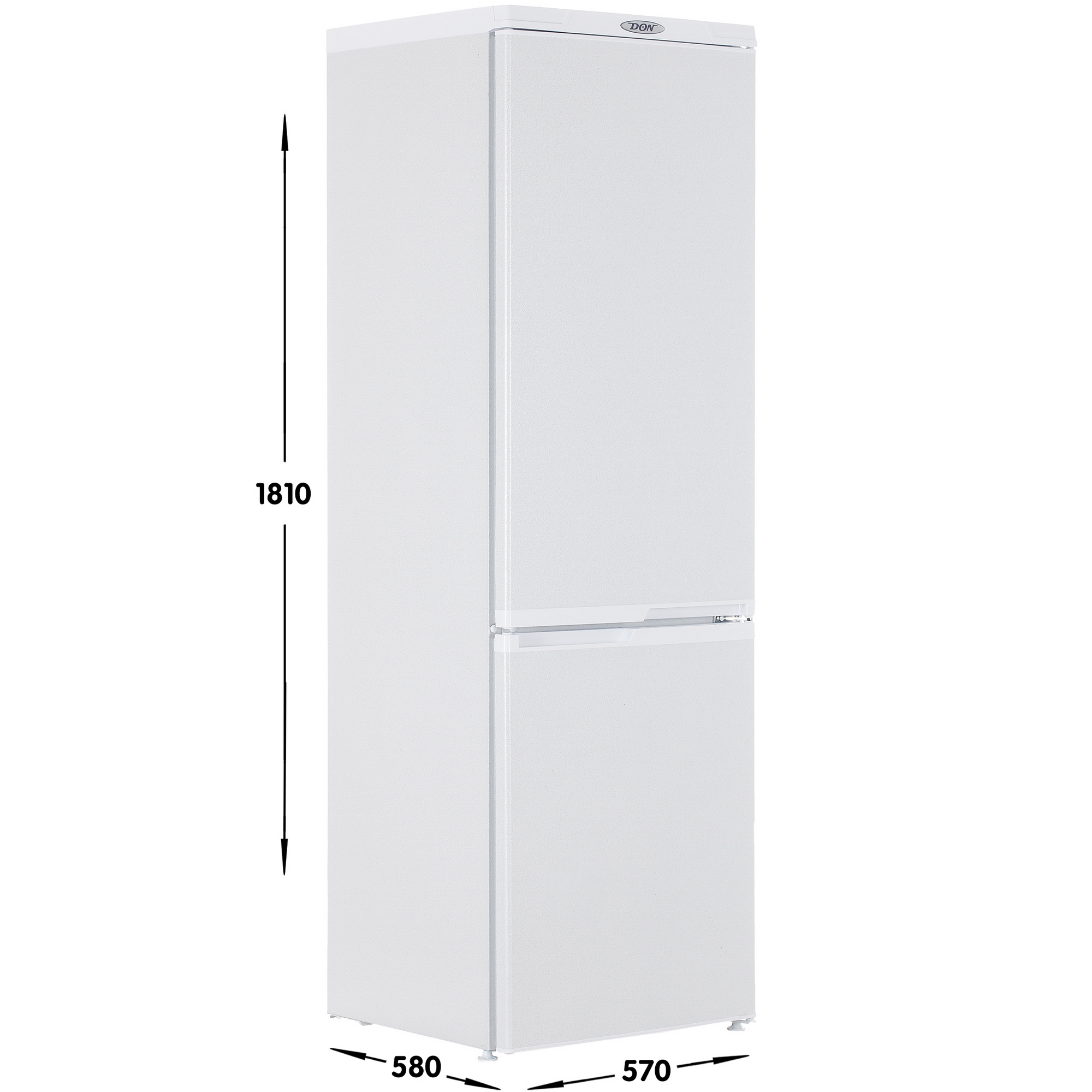 1135179 Холодильник с морозильником   DON R-291 K серебристый STDN-0021276 - Вид №6