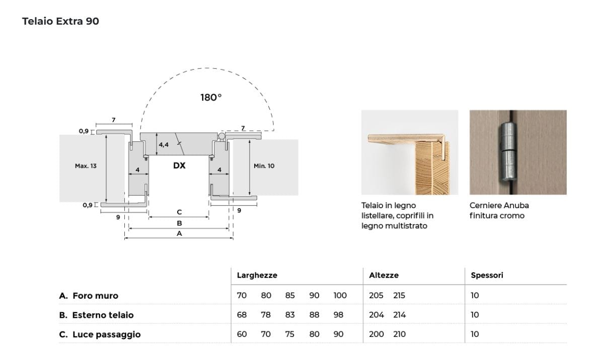 Деревянные распашные двери Venus Design Экстра ARCH-00135440 - Вид №2
