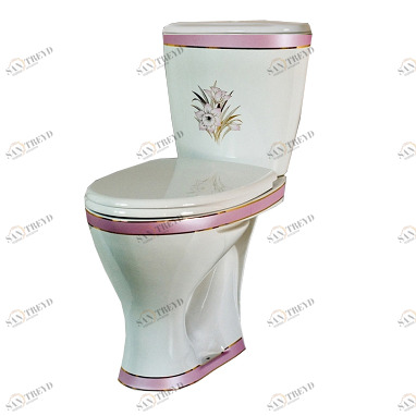 1030128 Компакт унитаз с бачком Белый Лобненский Стройфарфор  Россия 