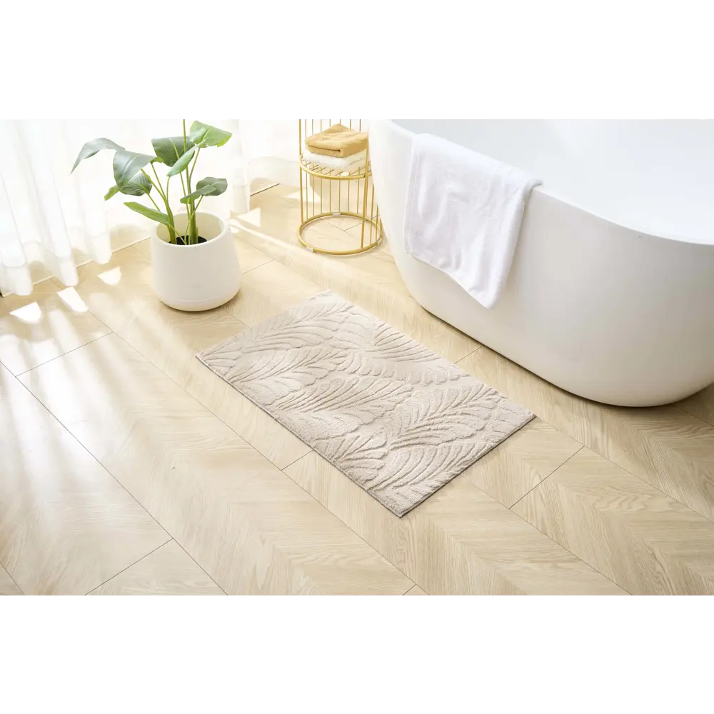 Ковер Plush PL-02 50x80 см цвет бежевый 89389006 STLM-2176349 Santreyd  - Вид №5
