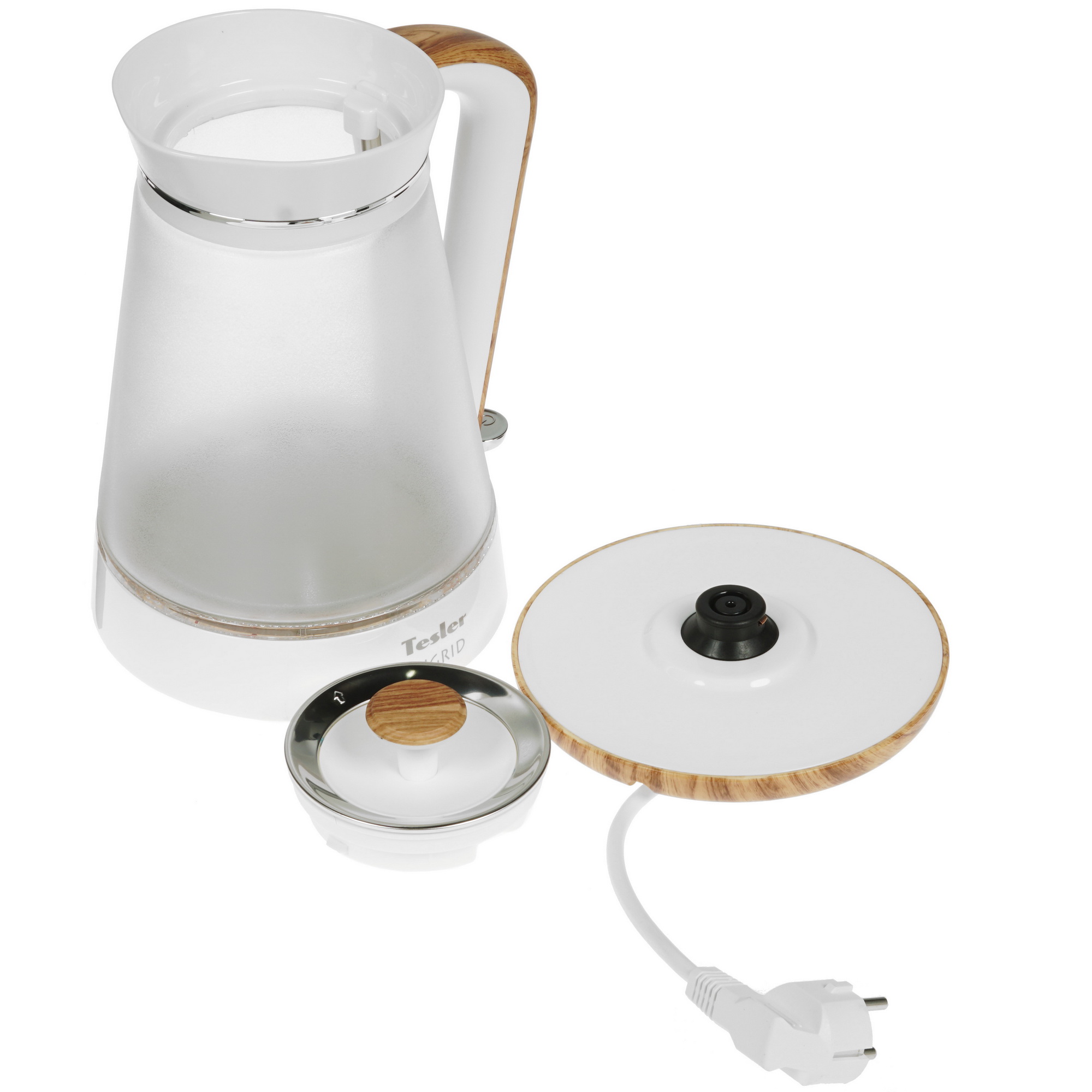 8161073 Электрочайник Tesler KT-1750 белый STDN-0053873 - Вид №4
