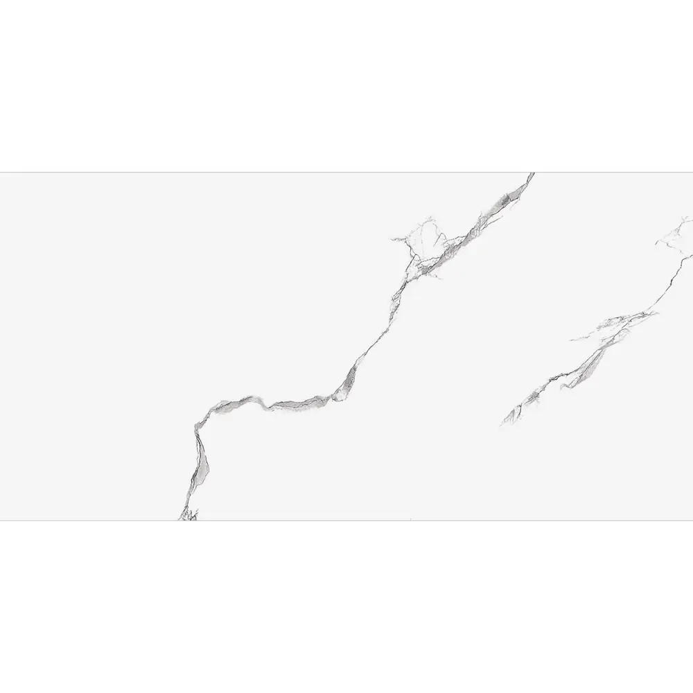 Плитка настенная Euroceramica Calacatta Light 25x50 см 1 м² глянцевая цвет белый серый 89334536 STLM-2203579 EUROCERAMIKA - Вид №1